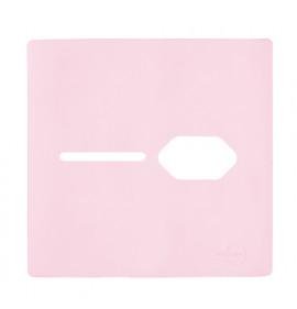 Placa p/ 1 Interruptor + tomada 4x4 - Novara Pétala